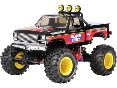 Tamiya Blackfoot Brushed 1:10 RC auto Elektro Monstertruck Achterwielaandrijving Bouwpakket