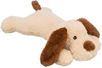 TRIXIE geruisloze en rustgevende knuffelhond Benny van pluche voor puppy's, hondenspeelgoed, knuffeldier, 30 cm - 35959, bruin