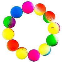 Boland BOL64467 Armband met kleurrijke parels voor volwassenen