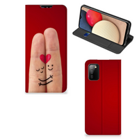 Samsung Galaxy M02s | A02s Hippe Standcase Liefde - Origineel Romantisch Cadeau - thumbnail