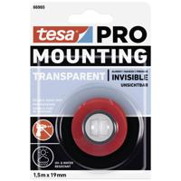 tesa Mounting PRO Transparent 66965-00000-00 Montagetape Transparant (l x b) 1.5 m x 19 mm 1 stuk(s)