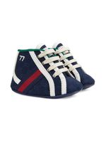 Gucci Kids baskets Tennis 1977 - Bleu - thumbnail