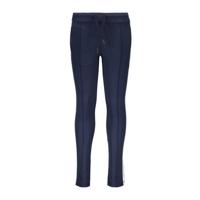 Street called Madison slim fit joggingbroek No mercy met zijstreep donkerblauw/wit