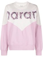 MARANT ÉTOILE sweat Houston à logo imprimé - Rose