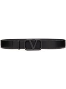 Valentino Garavani ceinture VLogo Signature en cuir - Noir