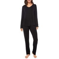 Lady Avenue Bamboo Pyjamas With Lace Long Sleeve * Actie *