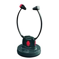 Thomson - Senior 4 in 1 Wireless Bluetooth In-Ear WHP6309Bt hoofdtelefoon met laadstation Stereo zwart