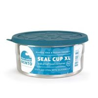 Seal Cup XL Lekdichte Lunchbox RVS zonder Plastic 15 cm - thumbnail