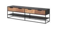 DTP Home TV-meubel Cosmo Met 4 laden, Teakhout, 180cm - Naturel