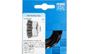 PFERD POS TBG 80/M14 CT INOX 0,35 spaakwiel & wielborstel 8 cm