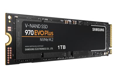 Samsung 970 EVO Plus NVMe/PCIe M.2 SSD 2280 harde schijf 1 TB M.2 NVMe PCIe 3.0 x4