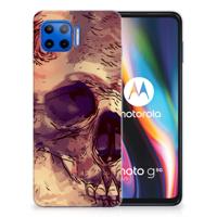 Silicone Back Case Motorola Moto G 5G Plus Skullhead