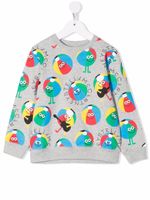 Stella McCartney Kids sweat à imprimé graphique - Gris