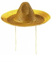 Sombrero geel 48cm