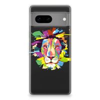 Google Pixel 7 Telefoonhoesje met Naam Lion Color - thumbnail