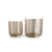 Salt & Pepper Zulu Draadmand Set van 2