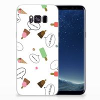 Samsung Galaxy S8 Plus Siliconen Case IJsjes - thumbnail