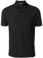 Zanone polo classique - Noir