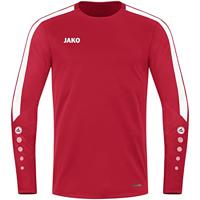 JAKO - Krachtig Sweatshirt, Uniseks-Volwassene, Rood, XXL