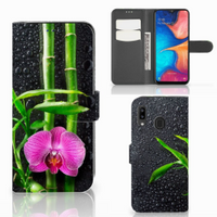 Samsung Galaxy A30 Hoesje Orchidee - thumbnail