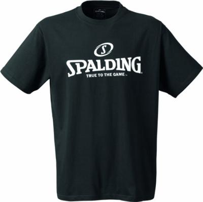 Spalding 300201001 T-shirt voor heren, zwart, FR: XXL (maat fabrikant: XXL)