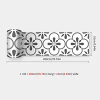 DecoMosaic Waterdichte Mozaïek Wandstickers