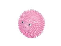 Nobby TPR Pig Spiky Ball, 6,5 cm, Roze