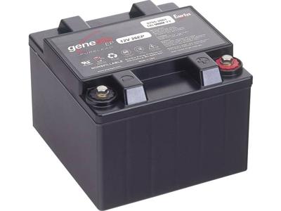 EnerSys Genesis 12EP26 Loodaccu 12 V 26 Ah Loodvlies (AGM) (b x h x d) 167 x 126 x 176 mm M6-schroefaansluiting Onderhoudsvrij, Geringe zelfontlading EnerSys Genesis 12EP26 Loodaccu 12 V 26 Ah Loodvlies (AGM) (b x h x d) 167 x 126 x 176 mm M6-schroefaansluiting Onderhoudsvrij, Geringe zelfontlading