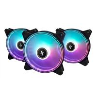 CHIEFTEC NF-3012-RGB 3-delige RGB-ventilatorset (Nova), behuizingsventilator, 3-pack incl.