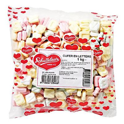Schuttelaar - Cijfers en letters - 1kg