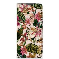 Motorola Moto E20 Smart Cover Flowers - thumbnail