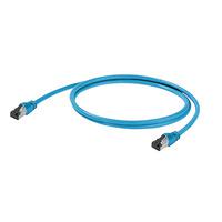 Weidmüller 2813820003 RJ45 Netwerkkabel, patchkabel CAT 5 SF/UTP 0.30 m Blauw 1 stuk(s)