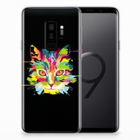 Samsung Galaxy S9 Plus Telefoonhoesje met Naam Cat Color