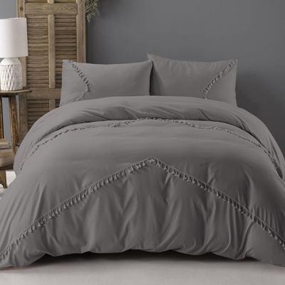 Zensation Fashion Lace - Antraciet Dekbedovertrek 1-persoons (140 x 200/220 cm + 1 kussensloop)