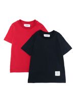 Thom Browne Kids t-shirt à manches courtes (lot de deux) - Bleu - thumbnail