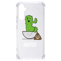 Samsung Galaxy A34 Stevig Bumper Hoesje Cactus Poo - thumbnail