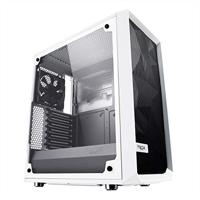 Fractal Design Meshify C - TG Midi-Tower Transparant, Wit - Computerbehuizing (Midi-Tower, PC, glas, ATX, ITX, Micro-ATX, transparant, wit, 17,2 cm)