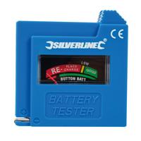 Silverline Compacte Batterijtester - 1,5 / 9 Volt
