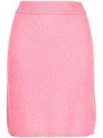 Cashmere In Love Ula fine-knit miniskirt - Rose - thumbnail