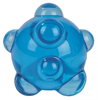 Moses stuiterbal atoom 5 cm rubber blauw Moses stuiterbal atoom 5 cm rubber blauw