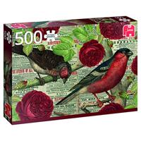 Vögel lieben Blumen - 500 Teile Puzzle