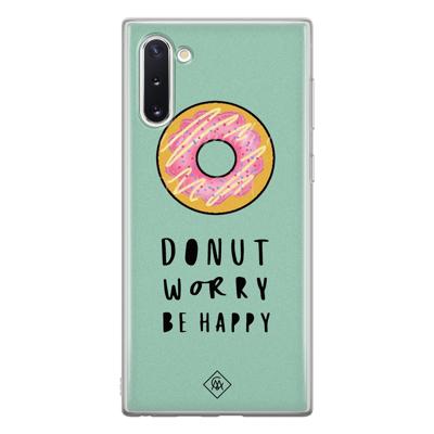 Samsung Galaxy Note 10 siliconen hoesje - Donut worry