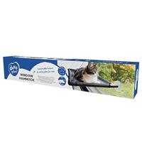 duvoplus DUVO Raamhangmat voor katten, zwart, 66 x 40 x 2,5 cm