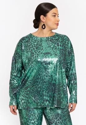 Yoek Top MOIRA | Groen | Maat 50/52