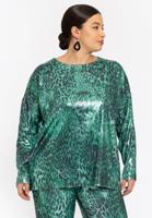 Yoek Top MOIRA | Groen | Maat 50/52