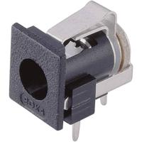 Conrad Components Laagspannings-connector Bus, inbouw horizontaal 6.6 mm 1.95 mm 1 stuk(s)