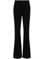 PINKO pantalon court à taille haute - Noir