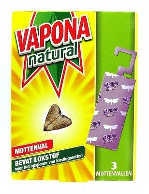 Vapona Vapona Mottenval - 3 Stuks