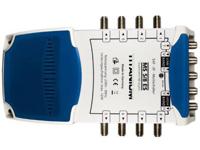 Smart MS 5/8 ES Satelliet multiswitch Ingangen (satelliet): 5 (4 satelliet / 1 terrestrisch) Aantal gebruikers: 8 geschikt voor Quad LNB