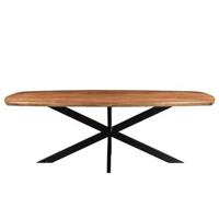 Livingfurn - Eetkamertafel Jesper Danish Oval 230cm - Mangohout - thumbnail